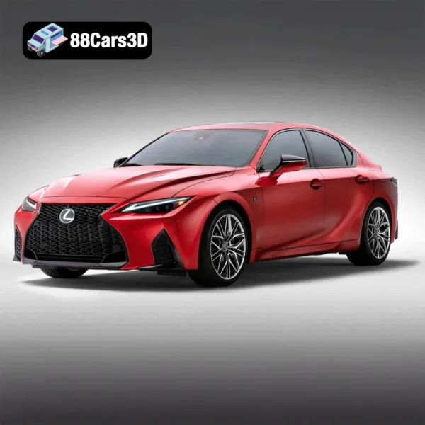 Lexus IS F-Sport 3D Model