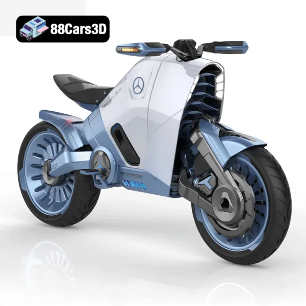 SMARANZA Mercedes concept electrical motorcycle