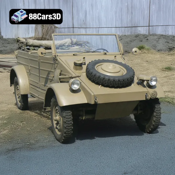 Volkswagen Kubelwagen 1945 - 3D Model