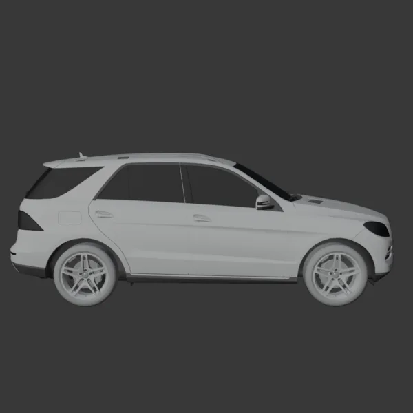 Mercedes-Benz ML-Class 3D Model
