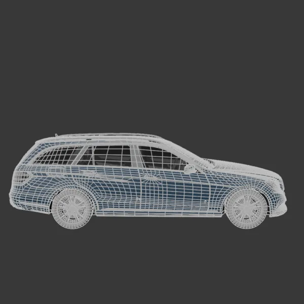 0001 Mercedes-Benz E-Class T-Model 3D Model
