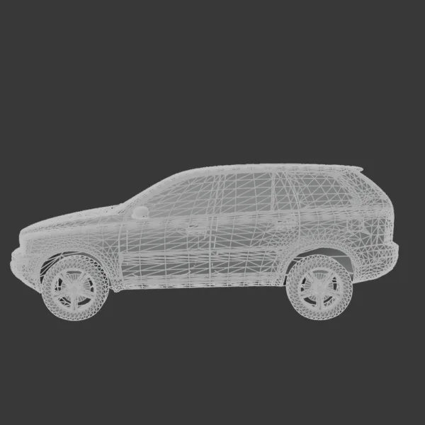 Volvo XC90 3D Model