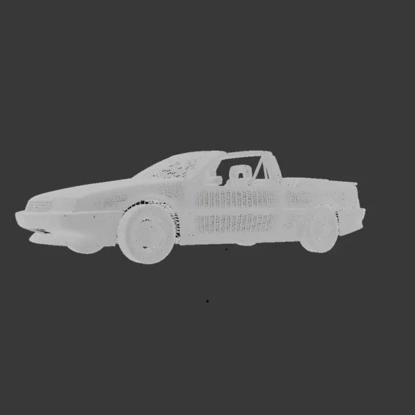 0002 Chevrolet Beretta Indy 500 Pace Car with HQ Interior 1990 – 3D Model