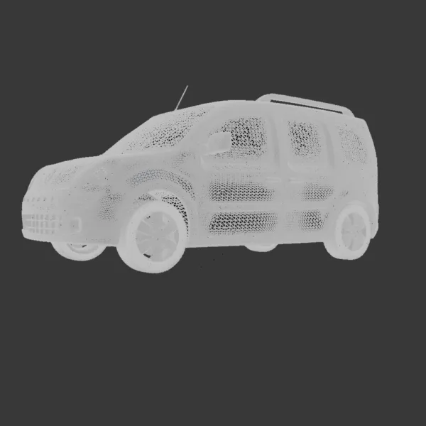 0002 Renault Kangoo 3D Model