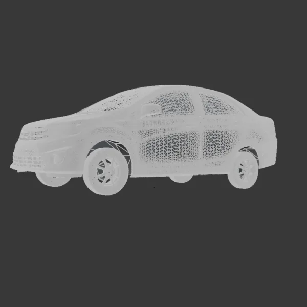Perodua Bezza 3D Model