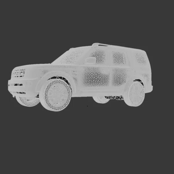 Land Rover Discovery 2014 3D Model