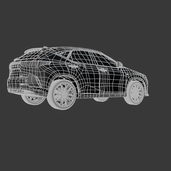 0002 Lexus NX 300 F-Sport – 3D Model