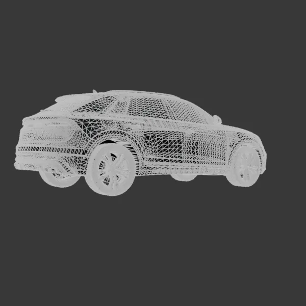 0002 Audi SQ8 3D Model