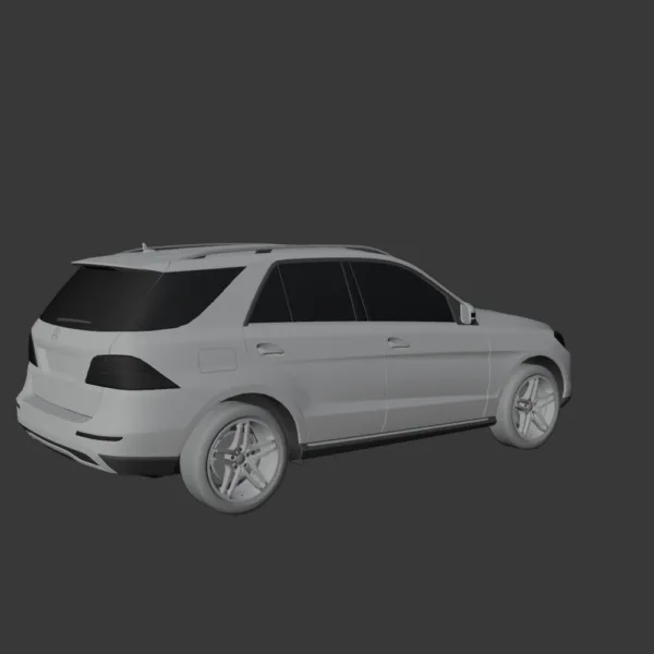 Mercedes-Benz ML-Class 3D Model