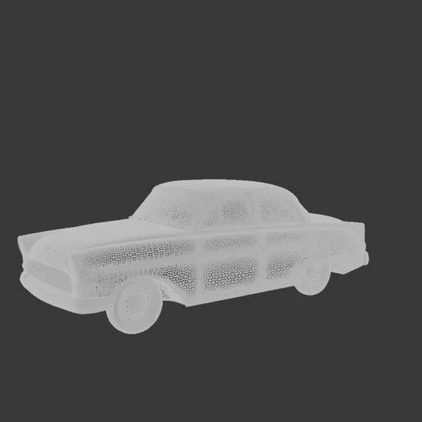 Opel Kapitan 1956 3D Model