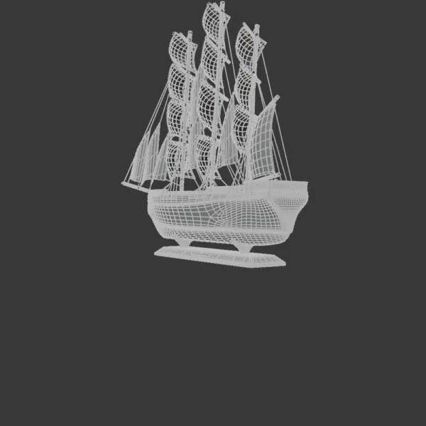 Korabl Ship 3D Model