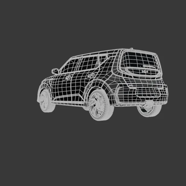 Kia Soul – 3D Model