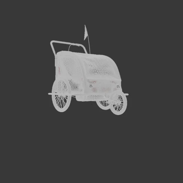 Bike Trailer 3D Model