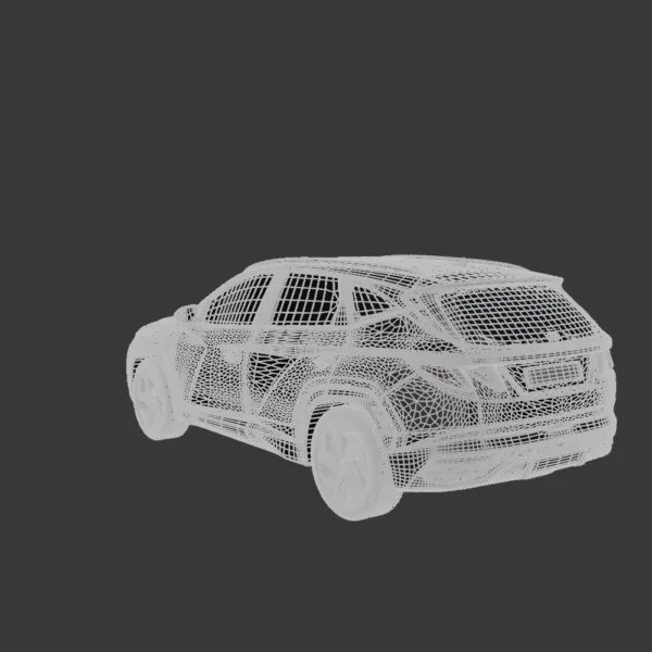Hyundai Tucson 3D Model – Modern Compact SUV 3D Printable STL