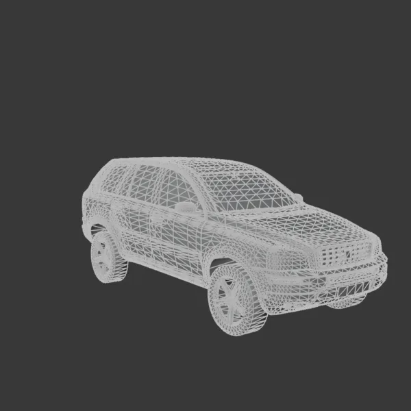 Volvo XC90 3D Model – Luxury SUV with Detailed Interior & Exterior