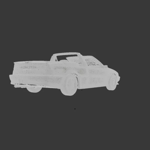 0004 Chevrolet Beretta Indy 500 Pace Car with HQ Interior 1990 – 3D Model