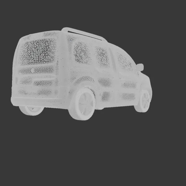 0004 Renault Kangoo 3D Model