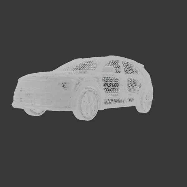 0004 Kia Niro 3D Model