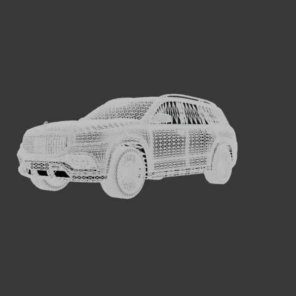 0004 Mercedes-Benz Maybach GLS 3D Model