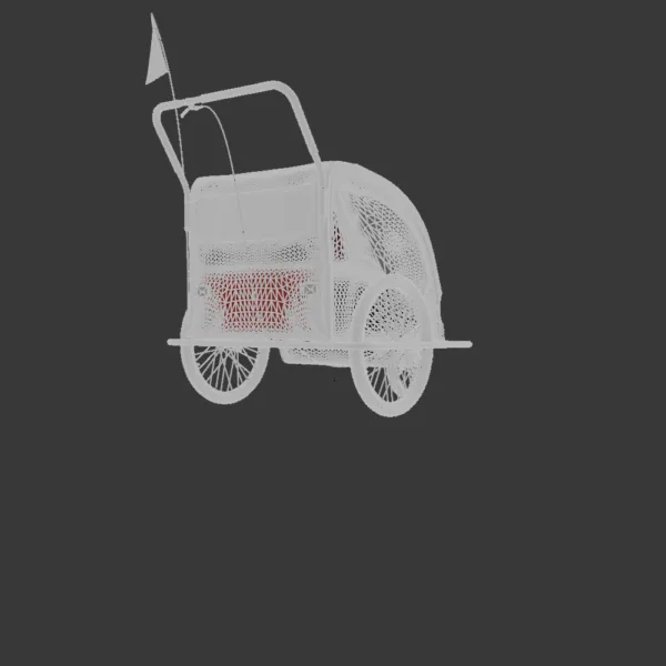 Bike Trailer 3D Model