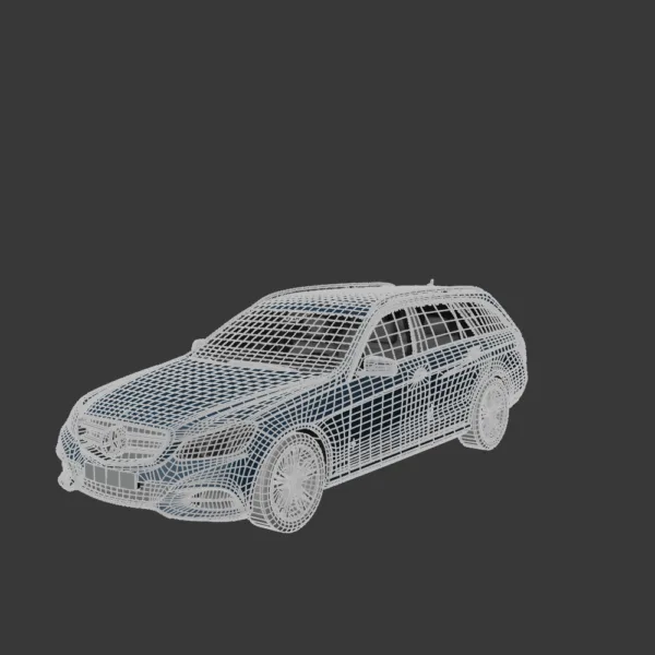 0004 Mercedes-Benz E-Class T-Model 3D Model