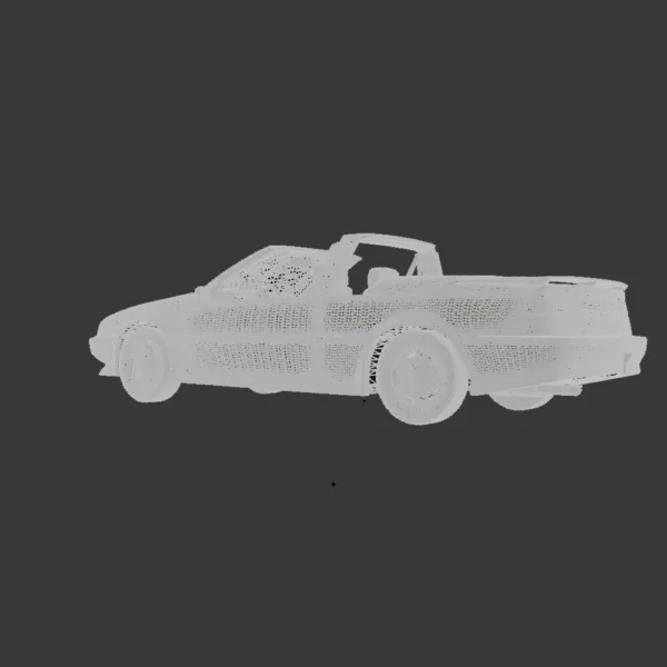 0005 Chevrolet Beretta Indy 500 Pace Car with HQ Interior 1990 – 3D Model