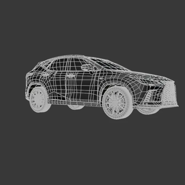 0005 Lexus NX 300 F-Sport – 3D Model