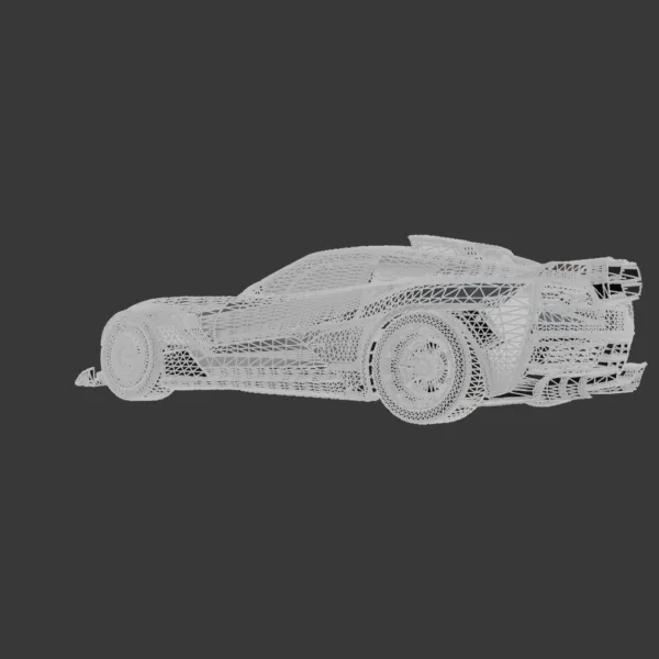 0005 Restomod 34 JetVette 3D Model