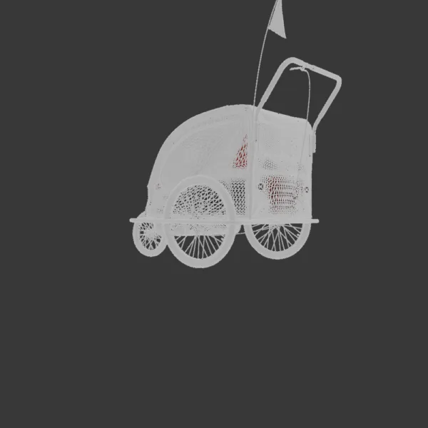 Bike Trailer 3D Model