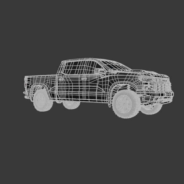 Chevrolet Silverado ZR2 – 3D Model