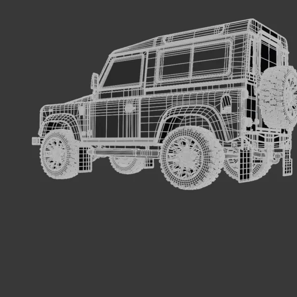 0005 Land Rover Defender Works V8 – 3D Model