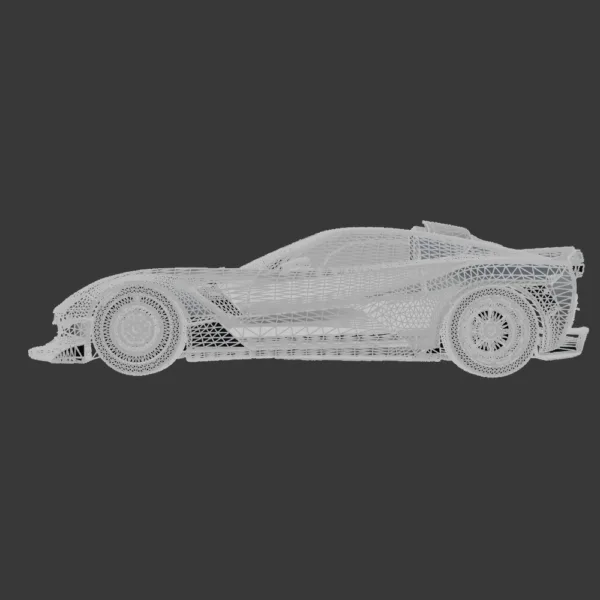0006 Restomod 34 JetVette 3D Model
