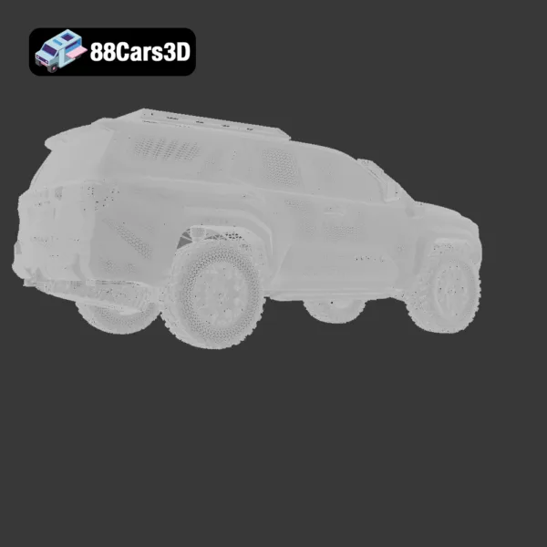 Toyota 4Runner Trailhunter 20252 Toyota 4Runner Trailhunter 2025 3D Model
