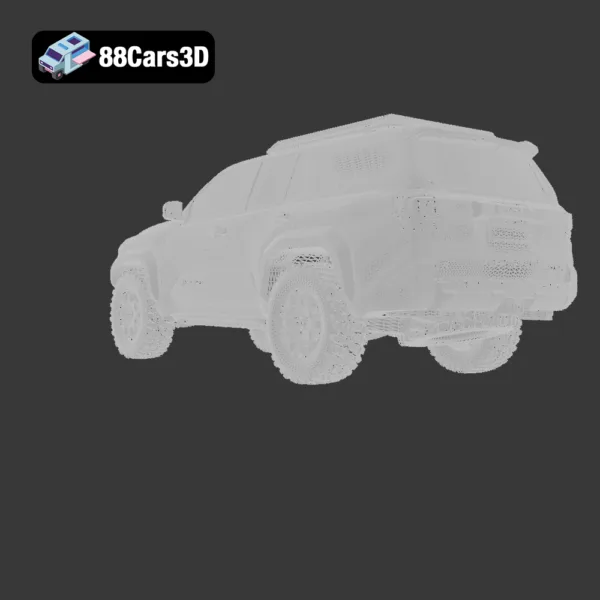 Toyota 4Runner Trailhunter 20253 Toyota 4Runner Trailhunter 2025 3D Model