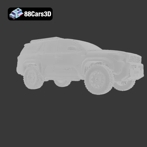Toyota 4Runner Trailhunter 20255 Toyota 4Runner Trailhunter 2025 3D Model