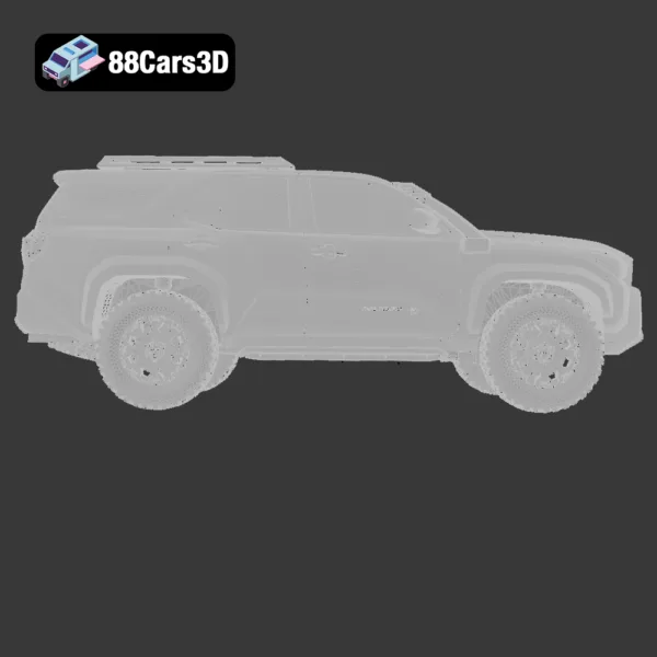 Toyota 4Runner Trailhunter 20256 Toyota 4Runner Trailhunter 2025 3D Model