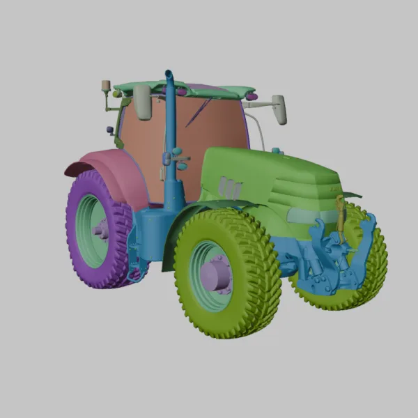 0003 Case IH Puma 260 AFS Connect Tractor 3D Model