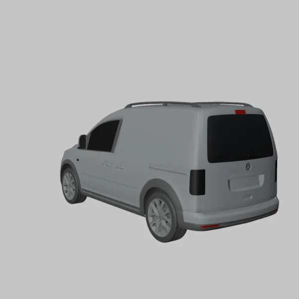 Volkswagen Cross Caddy Kasten 2013 3D Model