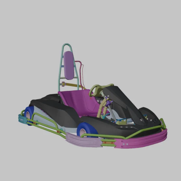 0003 RiMO SiNUS iON 3D Model – Go-Kart