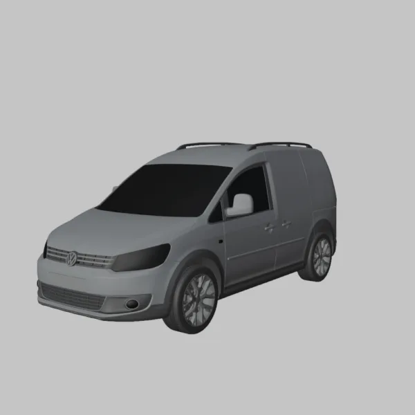 Volkswagen Cross Caddy Kasten 2013 3D Model