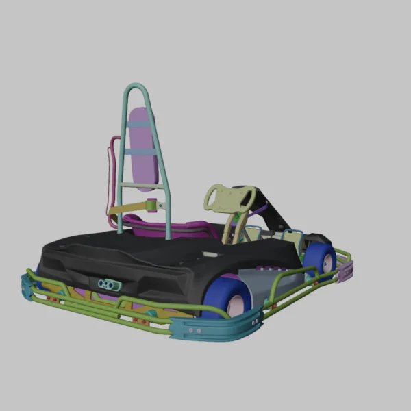 0004 RiMO SiNUS iON 3D Model – Go-Kart