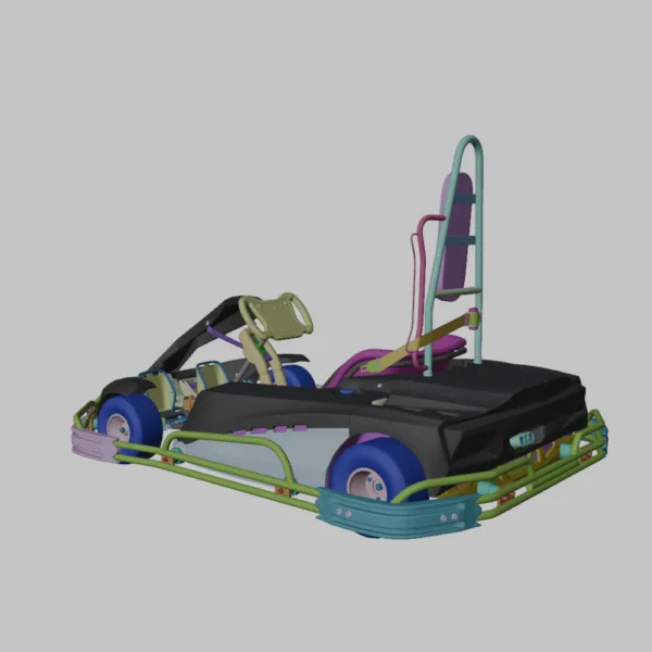 0005 RiMO SiNUS iON 3D Model – Go-Kart