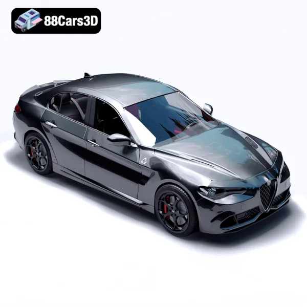 Alfa Romeo Giulia 3D Model Alfa Romeo Giulia 3D Model