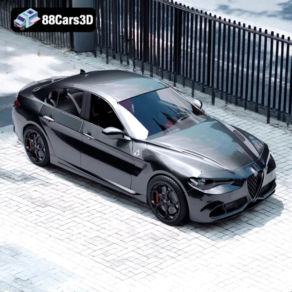 Alfa Romeo Giulia 3D Model