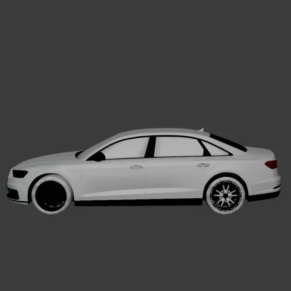 Audi A8L 3D Model 0001 Audi A8L 3D Model