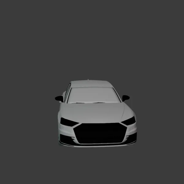 Audi A8L 3D Model 0003 Audi A8L 3D Model