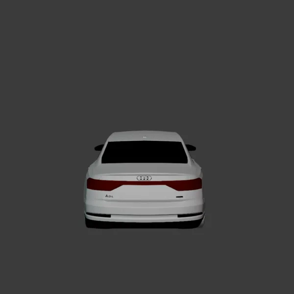 Audi A8L 3D Model 0006 Audi A8L 3D Model