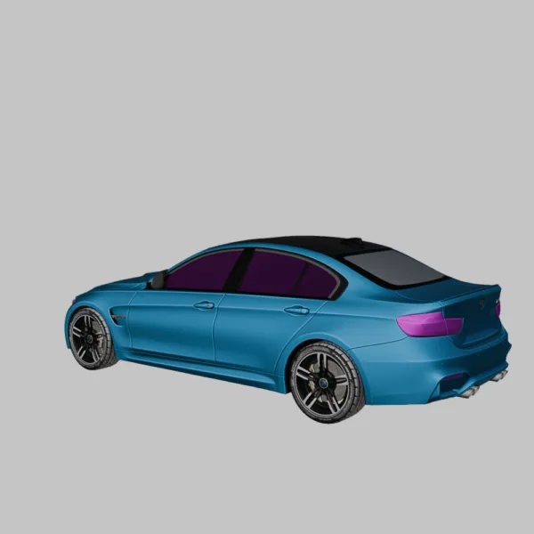 BMW M3 2015 – High-Quality 3D Model