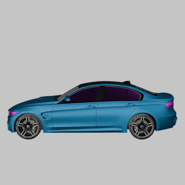 BMW M3 2015 – High-Quality 3D Model