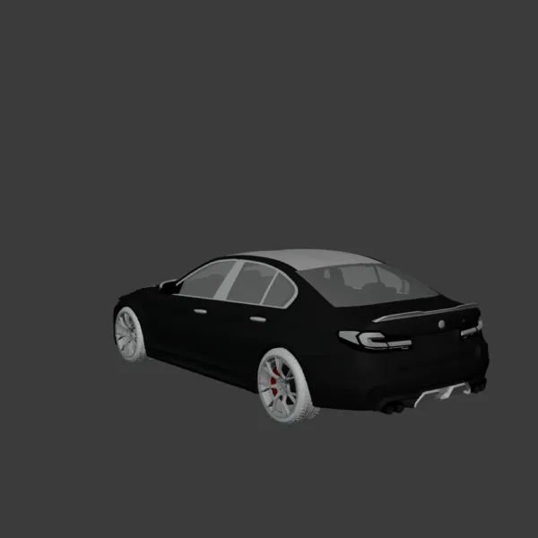 BMW M5 CS 3D Model